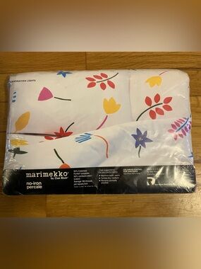 Vintage Marimekko Dan River Floral Double Flat Sheet